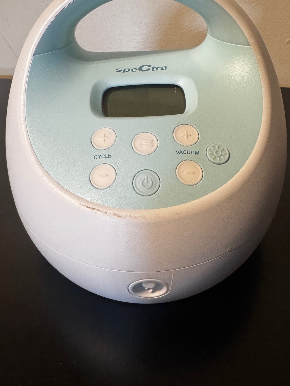 Spectra Portable Breast Pump - White & Mint